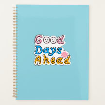 Bra dagar framåt Sky Blue Planner – Minimal veckov