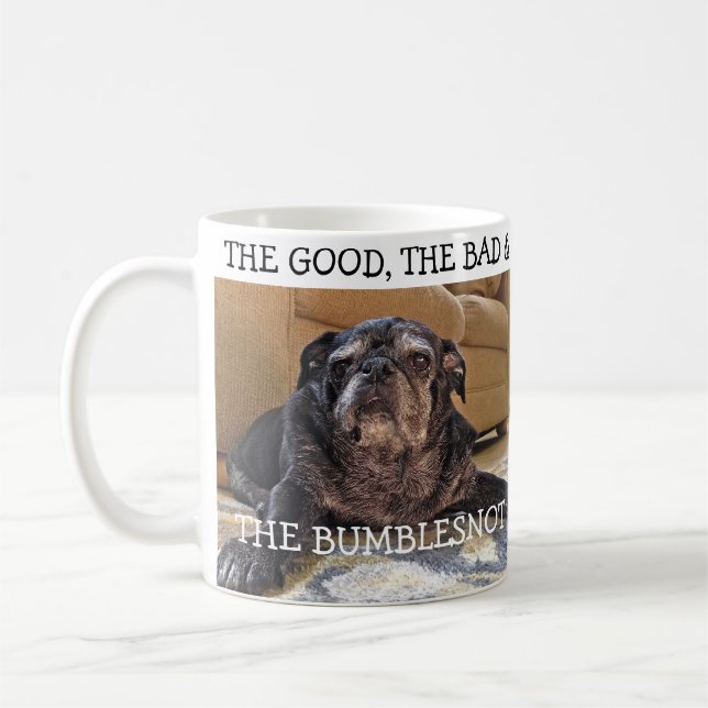 Bra, dåliga & den Bumblesnot muggen Kaffemugg (Vänster)