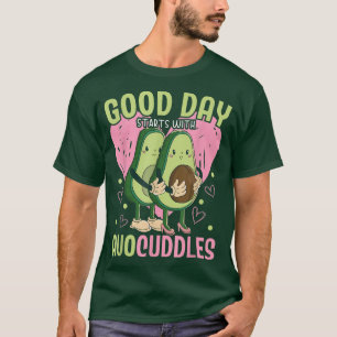 Bra Day börjar med Avocuddles Avocado Guac Guaca T Shirt