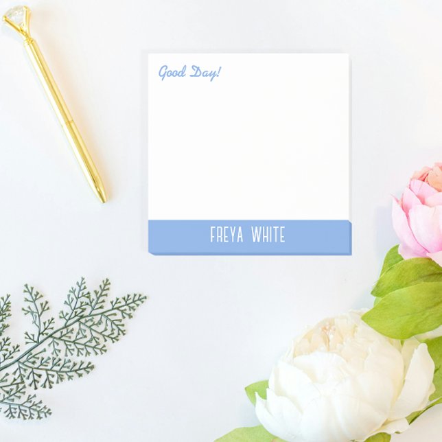 Bra Day Hälsning Post-it Block (Skapare uppladdad)