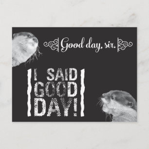 Bra Day Herr Otter-vykort Vykort
