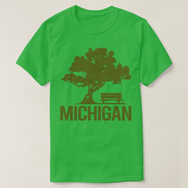 Bra Day Michigan T Shirt (Design framsida)