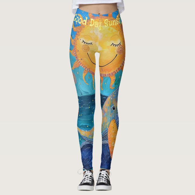 Bra Day Sunshine Leggings (Framsida)