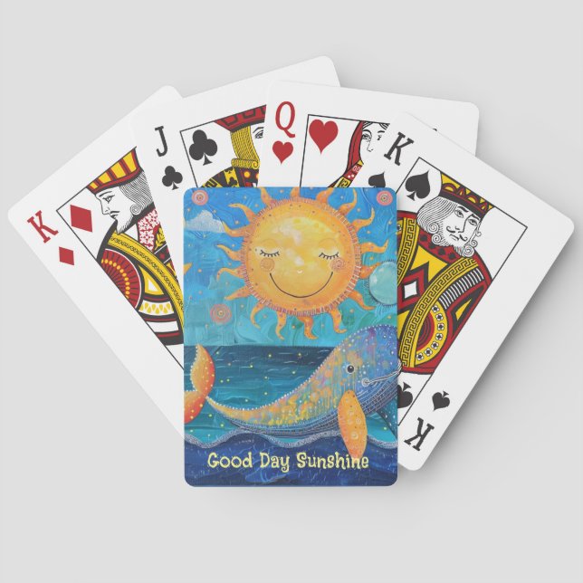 Bra Day Sunshine-spelkort Casinokort (Baksidan)