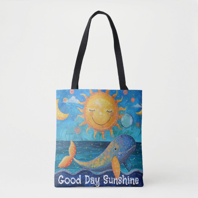Bra Day Sunshine Tote Bag Tygkasse (Framsida)