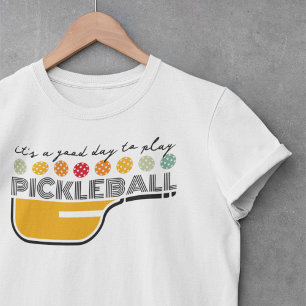 Bra Day to Play Pickleball Shirt for Dam T