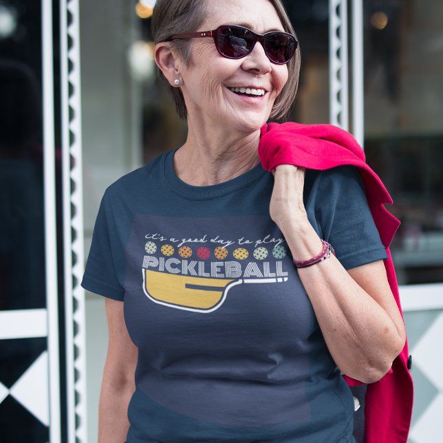 Bra Day to Play Pickleball Shirt for Dam T (Skapare uppladdad)