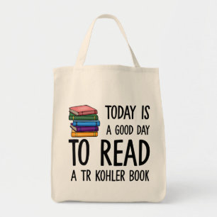 Bra Day to Read TR Kohler Bok Tote Bag Tygkasse