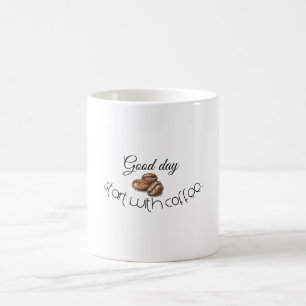 Bra Days börjar med kaffe Kaffemugg