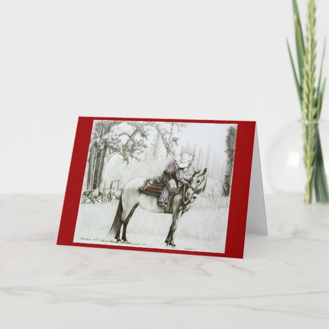 Bra Day's Work 5x7-hälsningskort Kort (Framsida)