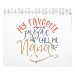 Bra Design Idea för mormor Kalender