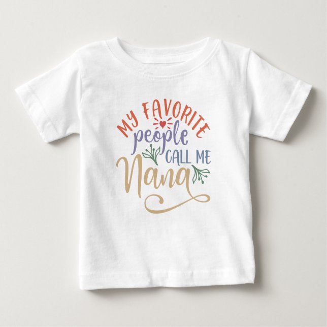 Bra Design Idea för mormor T Shirt (Framsida)