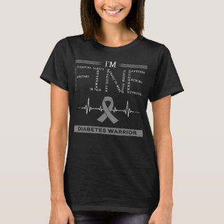 Bra Diabetes Warrior T Shirt
