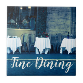 Bra Dining Restaurang for Food Älskare and Gourmet Kakelplatta