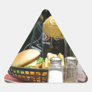 Bra Dining Triangelformat Klistermärke