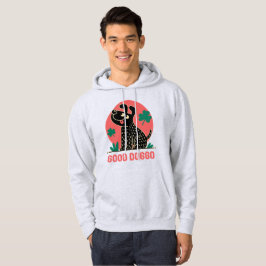 Bra Doggo Retro Hundkonst Hoodie