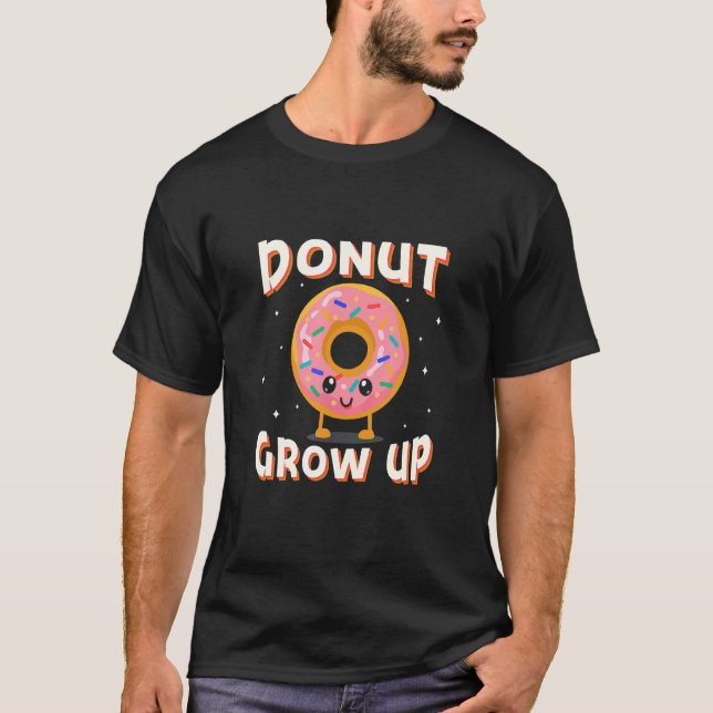 Bra Donuts of Sweet Delicous Mat Quote 2 T Shirt (Framsida)
