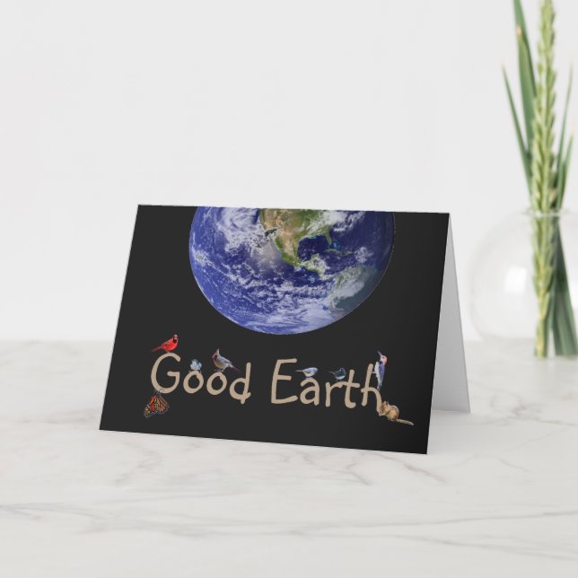 Bra Earth: Hälsning från natur Kort (Framsida)
