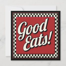 Bra Eats-tävlingsinbjudan Spara Datumet