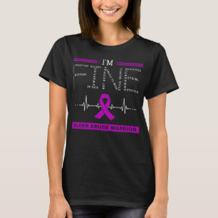 Bra Elder Abuse Warrior T Shirt
