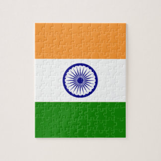 Bra färg Indiska flagga "Tiranga" Pussel