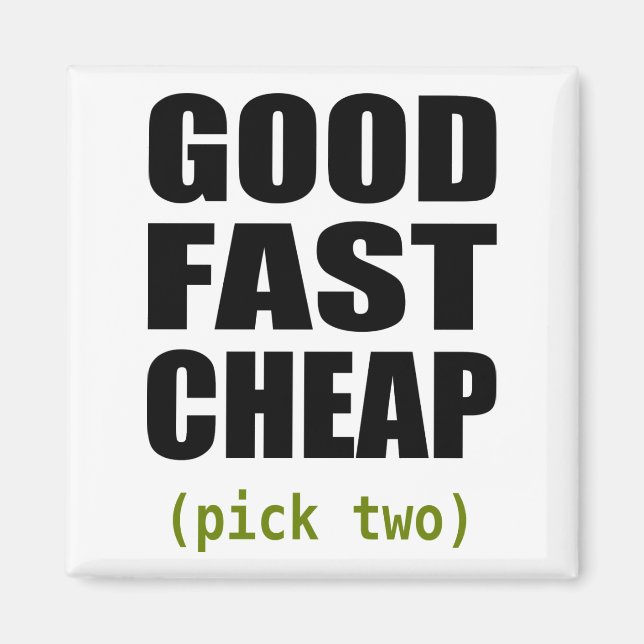 Bra Fast Billigt Magnetic Magnet (Framsidan)