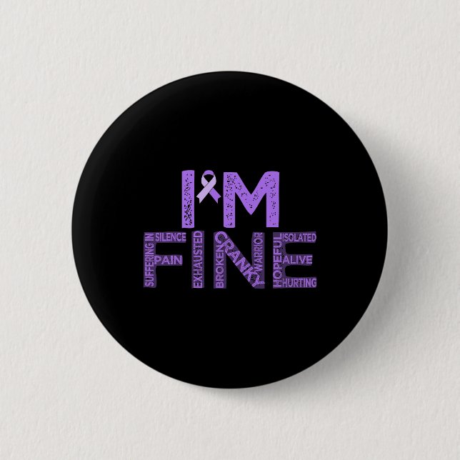 Bra Fibromyalgia Warrior Fibro Awareness Lila R Knapp (Framsida)