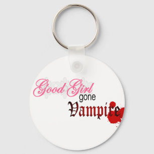 Bra flicka borta vampyr nyckelring