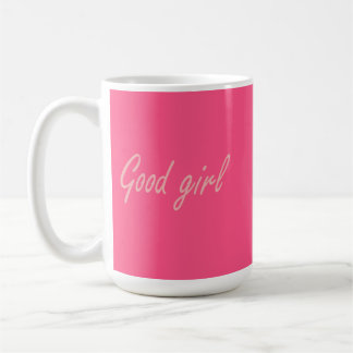 Bra flicka design kaffemugg