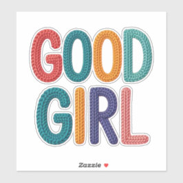 Bra Flicka Klistermärken