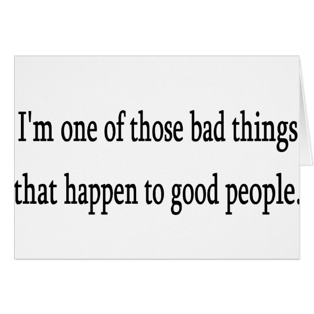 Bra folk hälsningskort (Framsidan Horizontal)