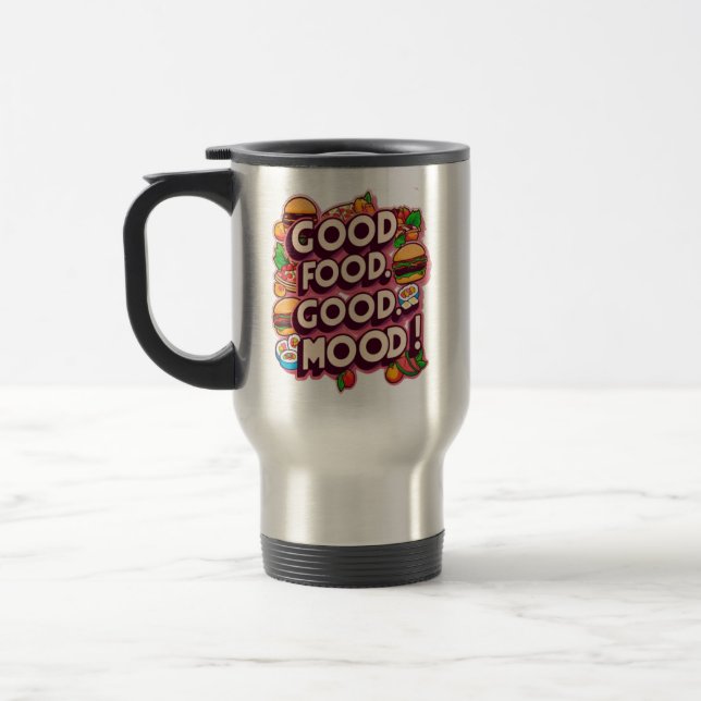 Bra Food, Bra Mood: Vibrant and Glatt Mugg Design (Vänster)