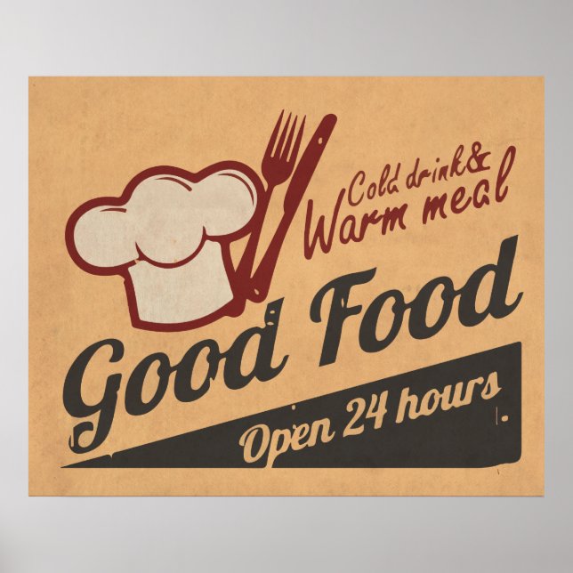 Bra Food Poster (Framsidan)