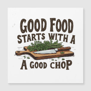 Bra Food Startar med Bra Chop fKitchen Chef