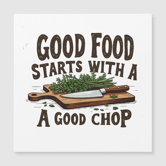 Bra Food Startar med Bra Chop fKitchen Chef (Framsida)