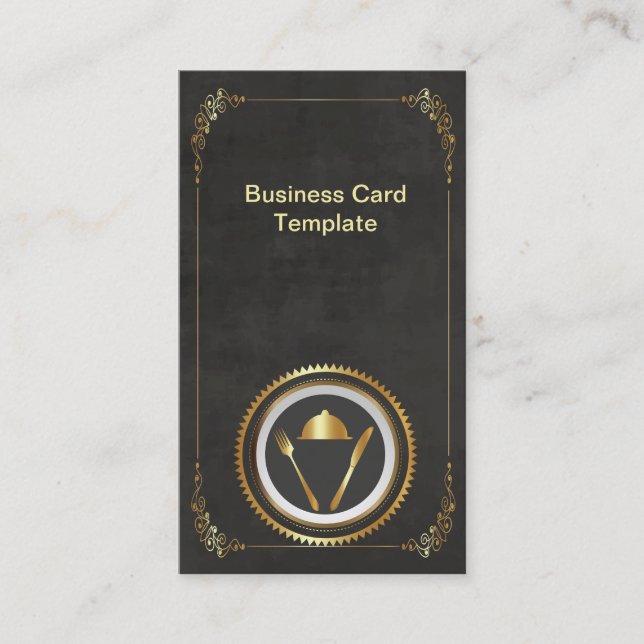 Bra för affärskort Classy- Visitkort (Framsida)