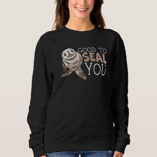 Bra för att försegla säl av havskräfta från djur t shirt