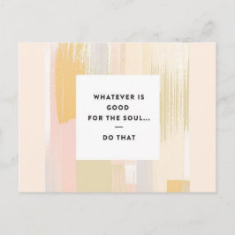 Bra för Soul-vykort Vykort