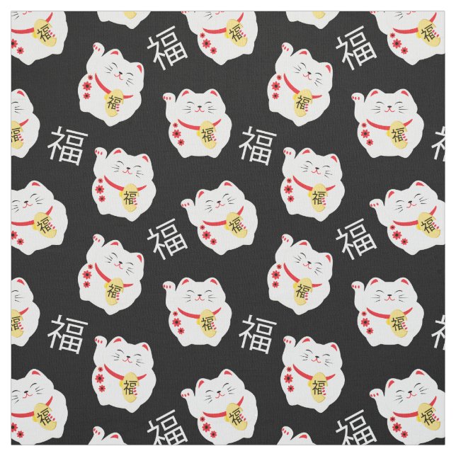 Bra Fortune Cat Lucky Charm Tyg (Provkarta)