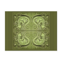 Bra Fortune Lizard Tiles