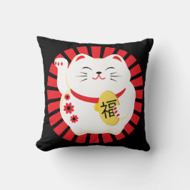 Bra Fortune Lucky Cat Kudde