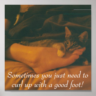 Bra fötter poster