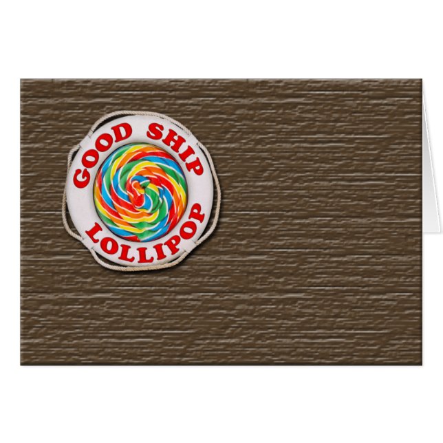 Bra fraktklubba… hälsningskort (Framsidan Horizontal)