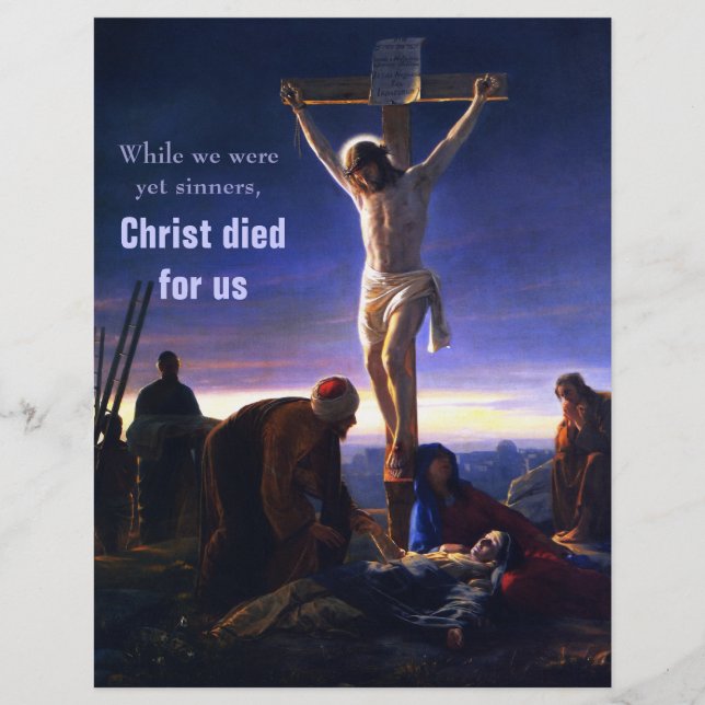 Bra Fredag Anpassade Church Bulletin (Framsida)