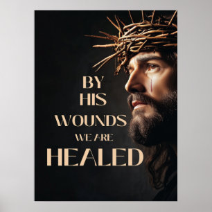 Bra Fredag Poster "Med sina sår har vi läkt."