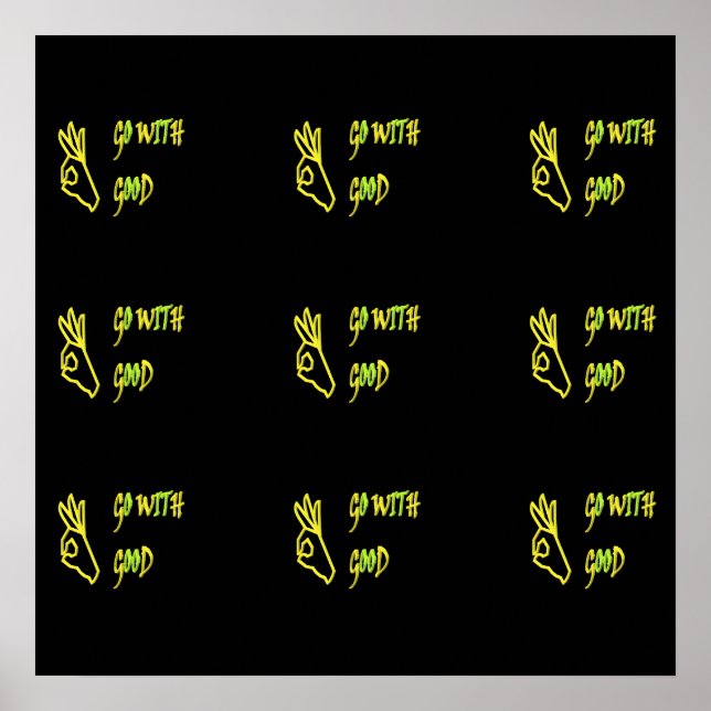 BRA FREDEN HÄNDER TILLSAMMANS KÄRLEK FREDSHAPPYNHE POSTER (Framsidan)