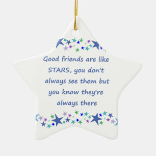 Bra Friends är som Stars inspirationsoffert Julgransprydnad Keramik