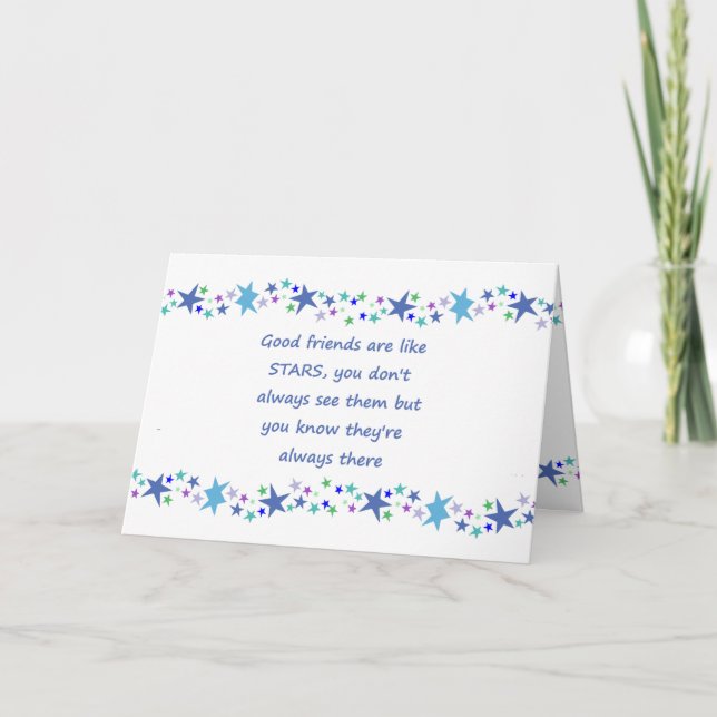 Bra Friends är som Stars inspirationsoffert Kort (Framsida)
