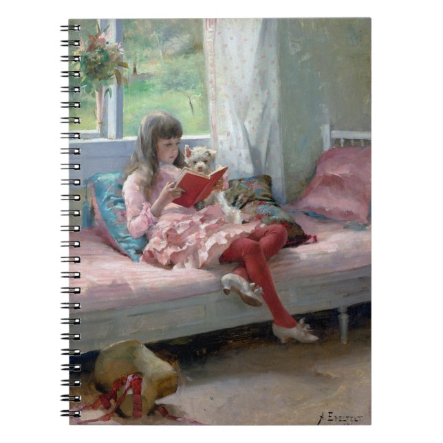 Bra Friends av Albert Edelfilt 1881 Anteckningsbok (Framsidan)