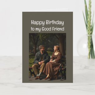 Bra Friends Birthday Kärlek Kort